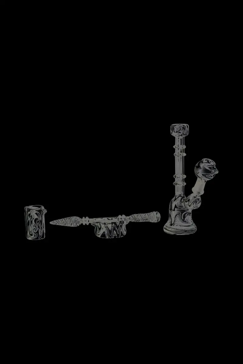 Clear Glass Bell-Style Dab Rig 1