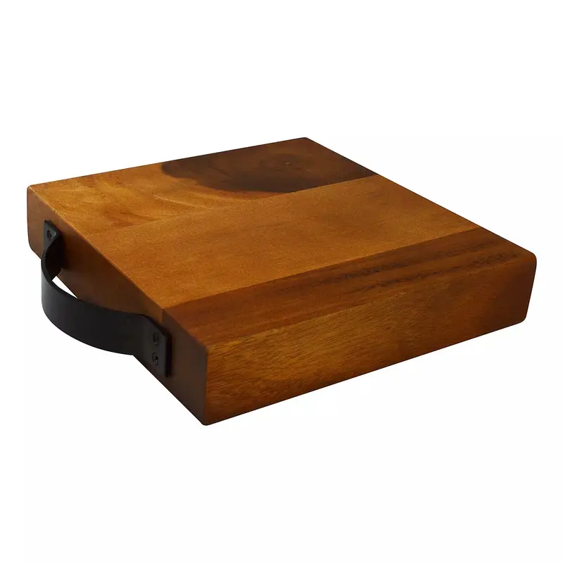 Compact Acacia Wood Block – 23 X 23 Cm Kitchen Prep Board 1