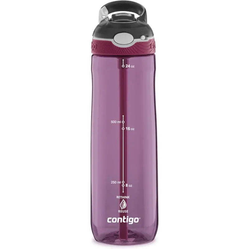 Contigo Ashland Leak-Proof Water Bottle – 720Ml, Passionfruit Finish 1