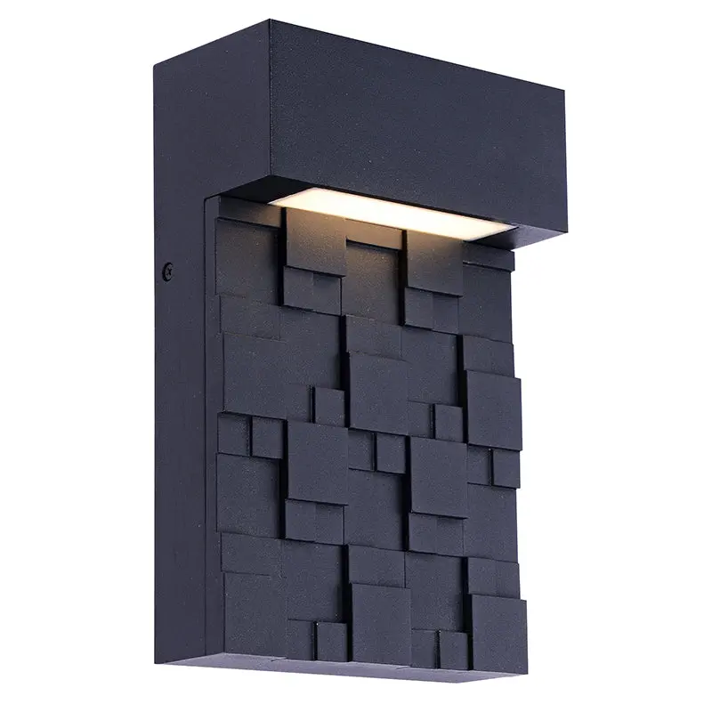 Cork-Finish Flush-Mount Outdoor Led Wall Light – El1345/Bl 1