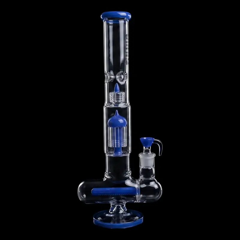 Croia Glass 17-Inch Triple-Perc Scientific Bong 1