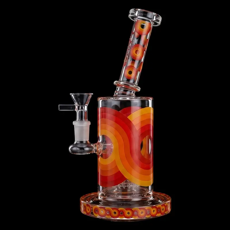Croia Glass Retro Scientific Bong With Matrix Percolator 2