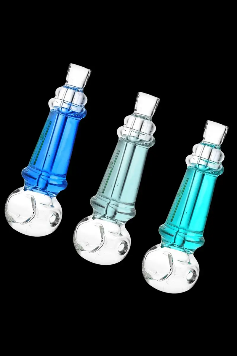 Diamond-Coated Glass Glycerin Spoon Pipe 1