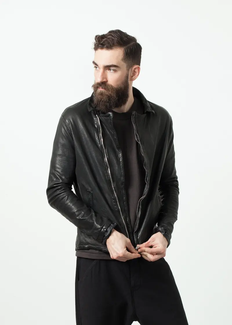Distressed Biker Jacket 1