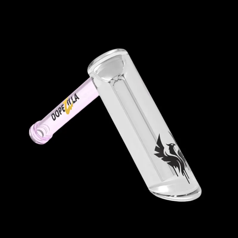 Dopezilla Phoenix Bubbler – 5-Inch Mini Glass Rig With Diffused Downstem 5