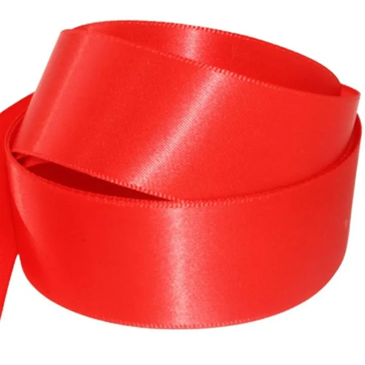 Double-Faced Polyester Ribbon – Effervescent Fizz Yellow, 25Mm 1