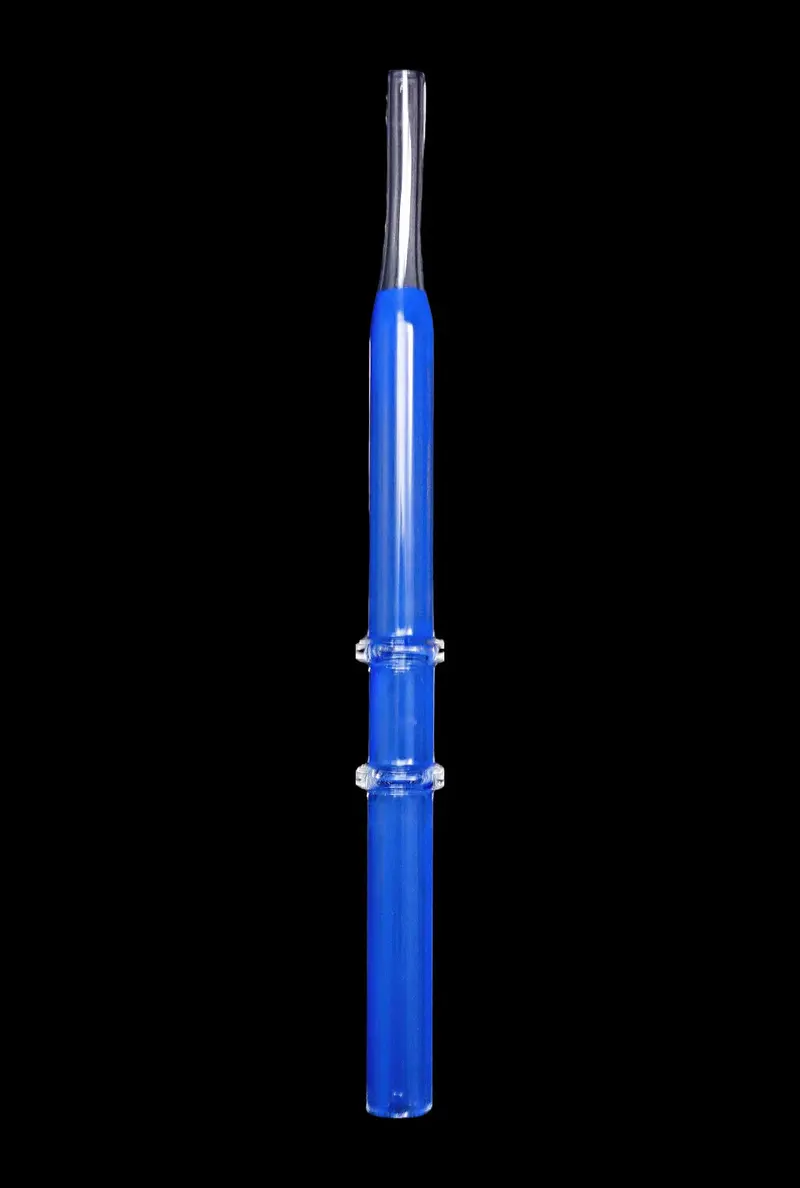 Double-Rimmed Glass Straw – Smoke Cartel 1