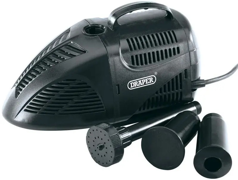 Draper 75W Submersible Fountain Pump – 4000L/H Flow Rate 1