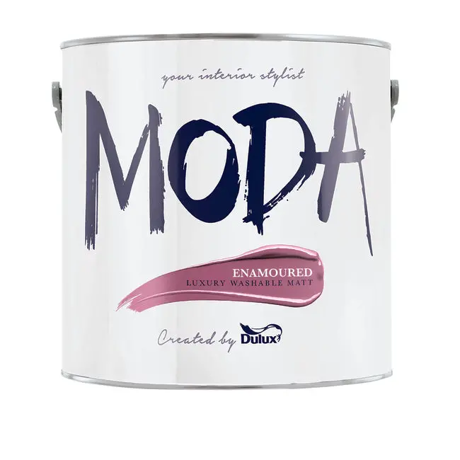 Dulux Moda Enamoured Paint – 2.5L Rich Plum Interior Emulsion 1
