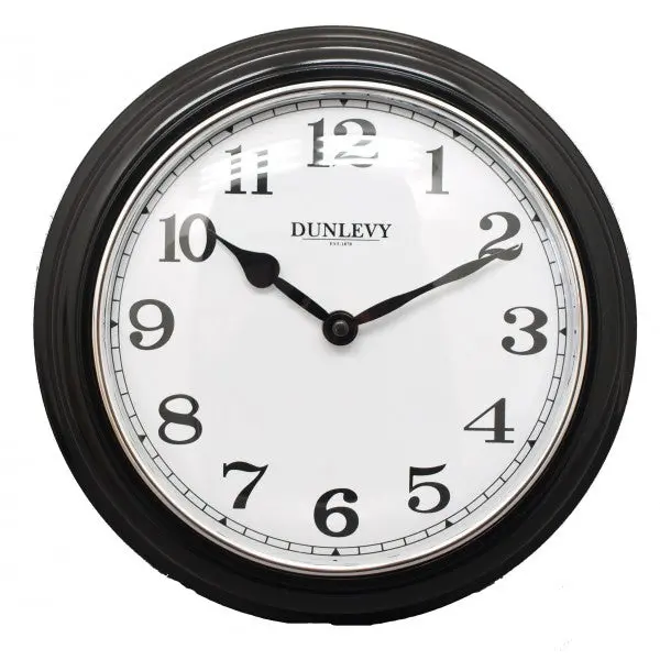Dunlevy 10-Inch Deep-Face Wall Clock – Minimalist Analog Design 1