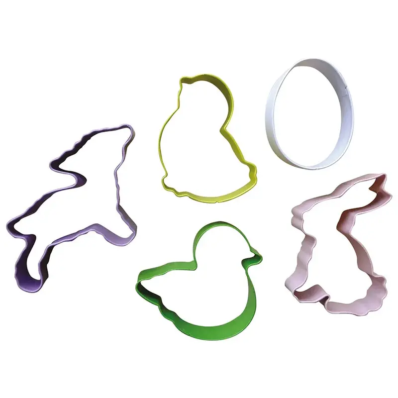 Easter-Themed Cookie Cutter Collection – Assorted Shapes Set 1