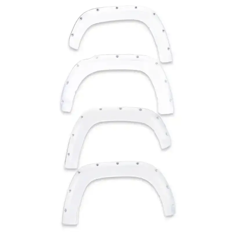 Egr Bolt-On Style Fender Flares – Color-Matched To Summit White, Designed For 2014+ Chevrolet Silverado 5-Foot Beds 1