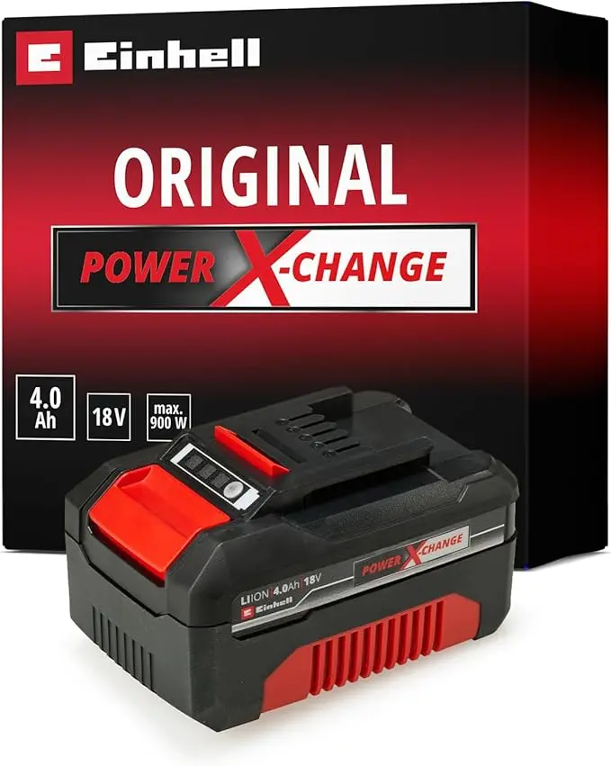 Einhell Power X-Change 18V 4Ah Lithium-Ion Battery – Rechargeable Power Pack 1