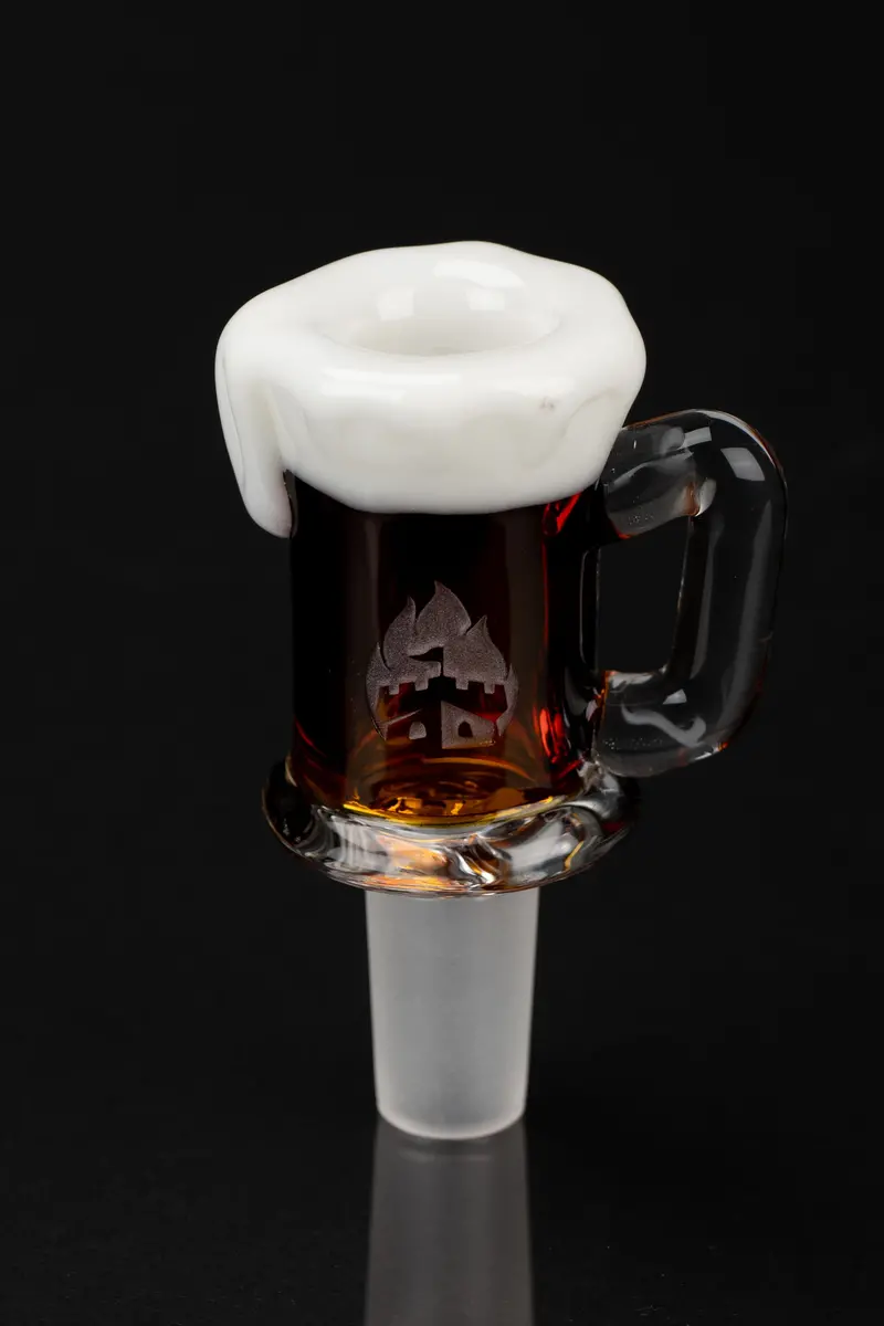 Empire Glassworks Beer Mug Inspired Herb Slide 1