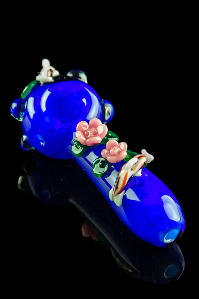 Empire Glassworks Koi Pond Themed Spoon Pipe 1