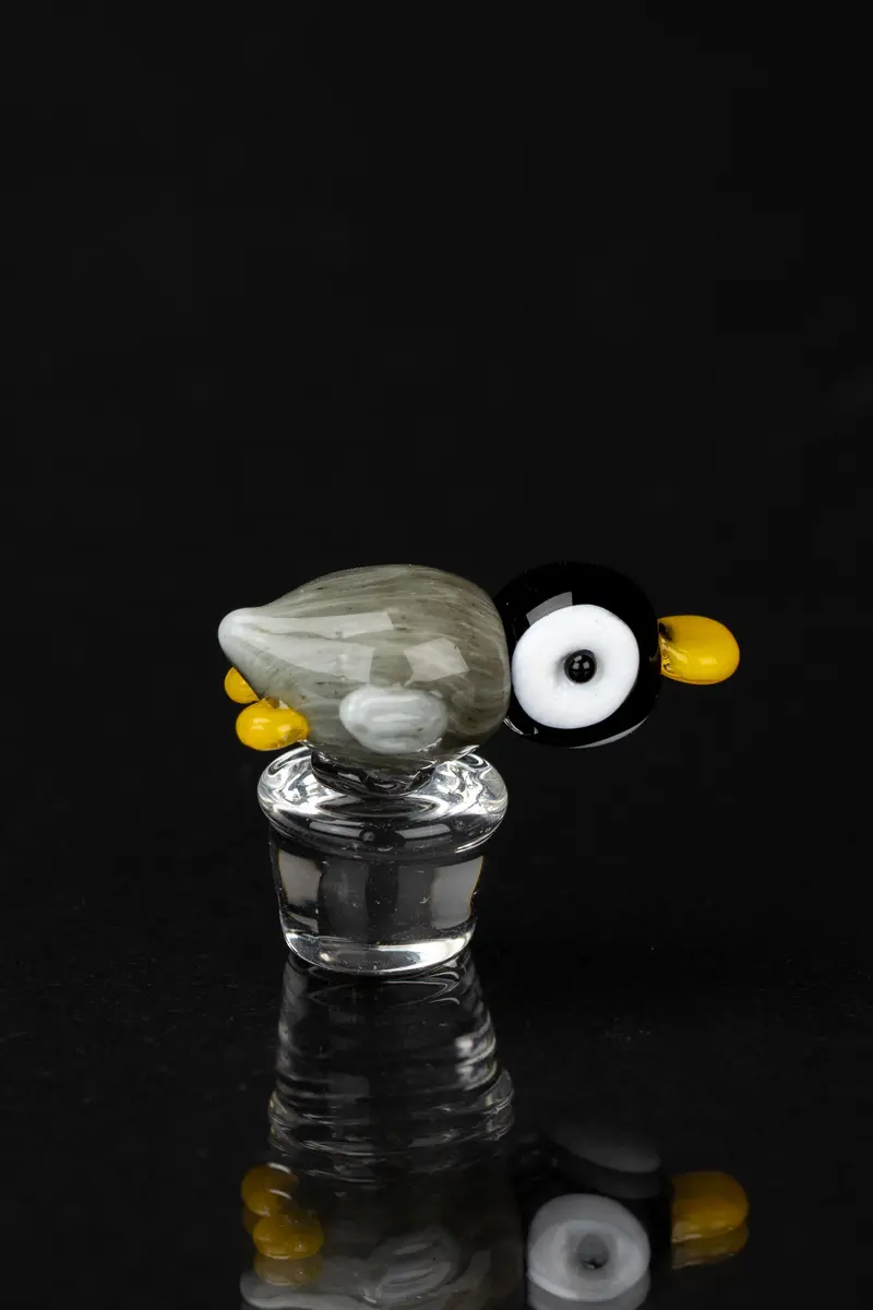 Empire Glassworks Penguin-Designed Carb Cap For Puffco Peak Pro 1