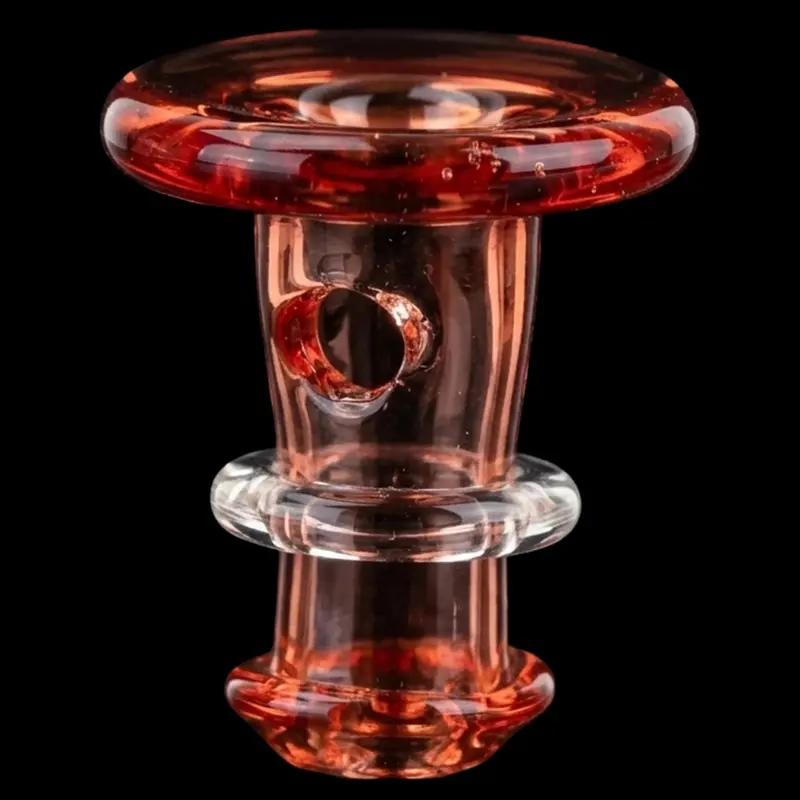 Empire Glassworks Puffco New Peak & Proxy Joystick Cap – Translucent Red 1