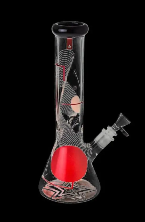 Famous Design Goa Beaker Bong – Handcrafted Glass 1