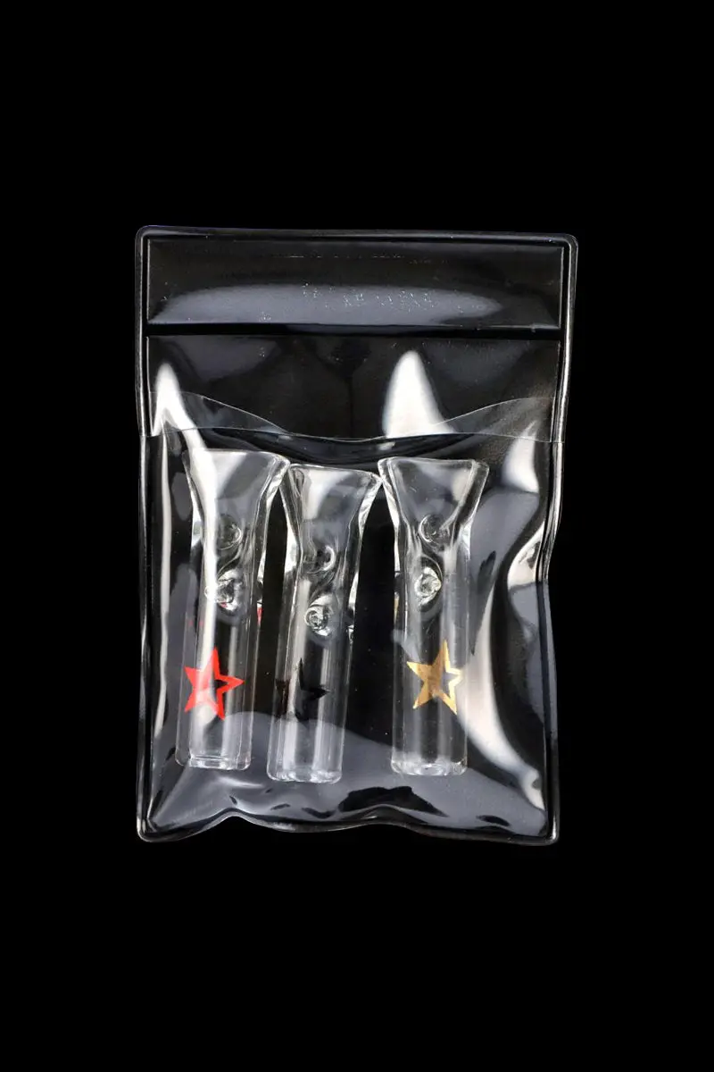 Famous X Glass Filter Tips – Pack Of 3 Reusable Mouthpieces 1