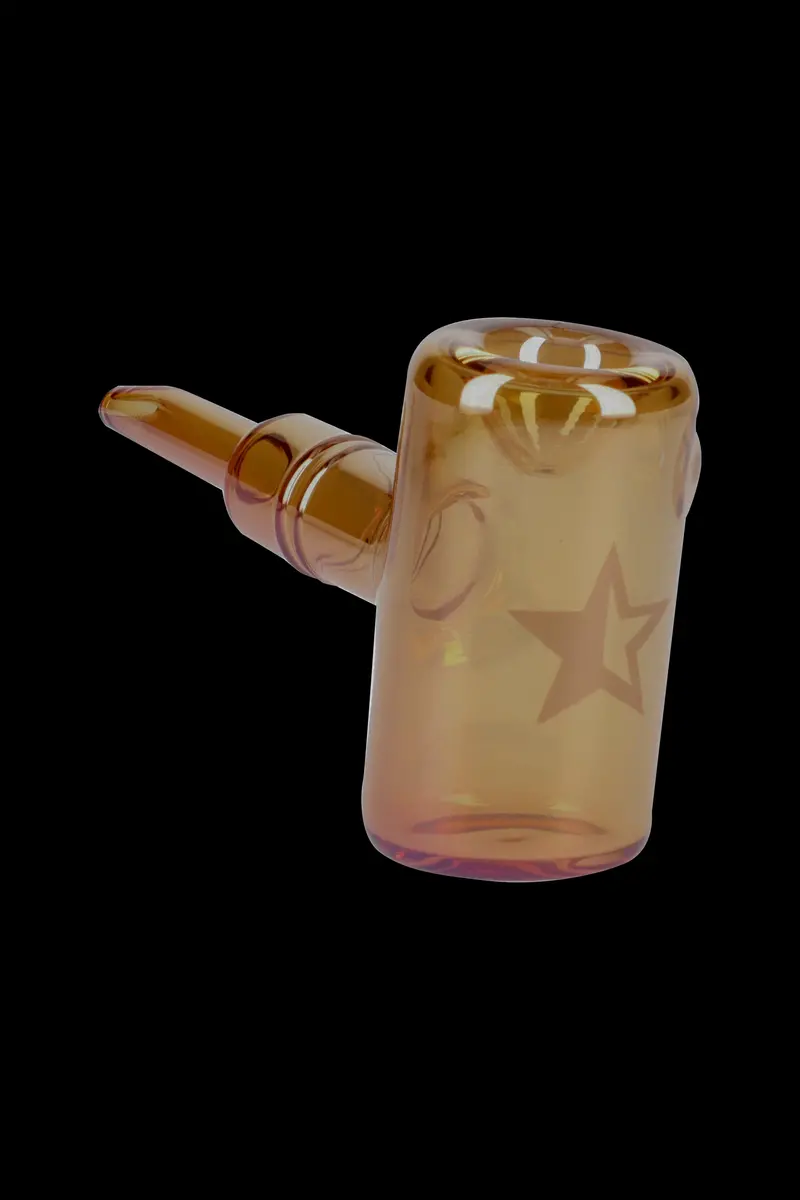 Famous X Lava-Fumed Large Sherlock Pipe – Vibrant Orange Tone 1