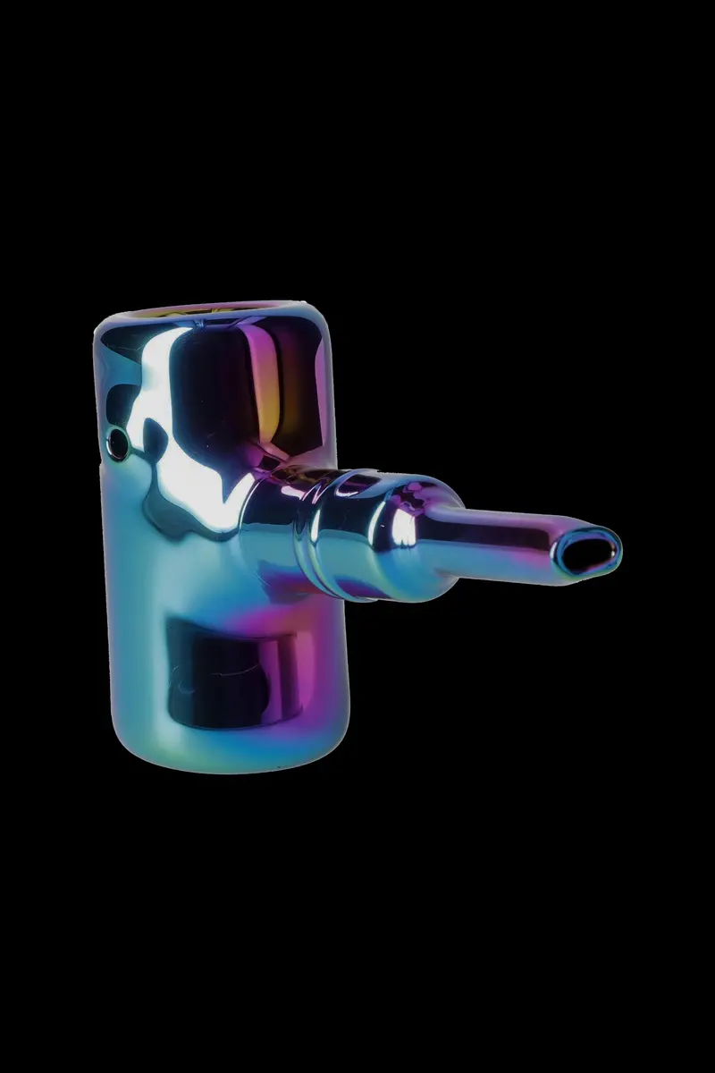 Famous X Prism-Fumed Large Sherlock Pipe – Rainbow Hues 1