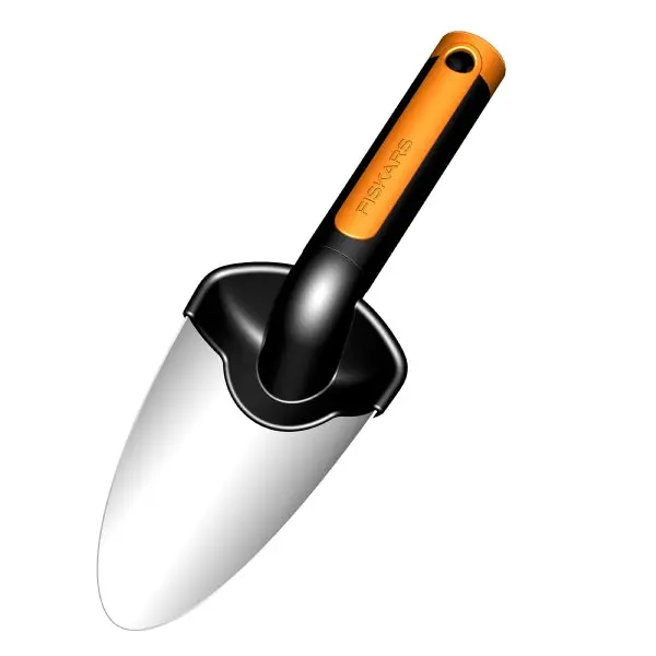 Fiskars Ergonomic Garden Trowel For Planting And Transplanting 1