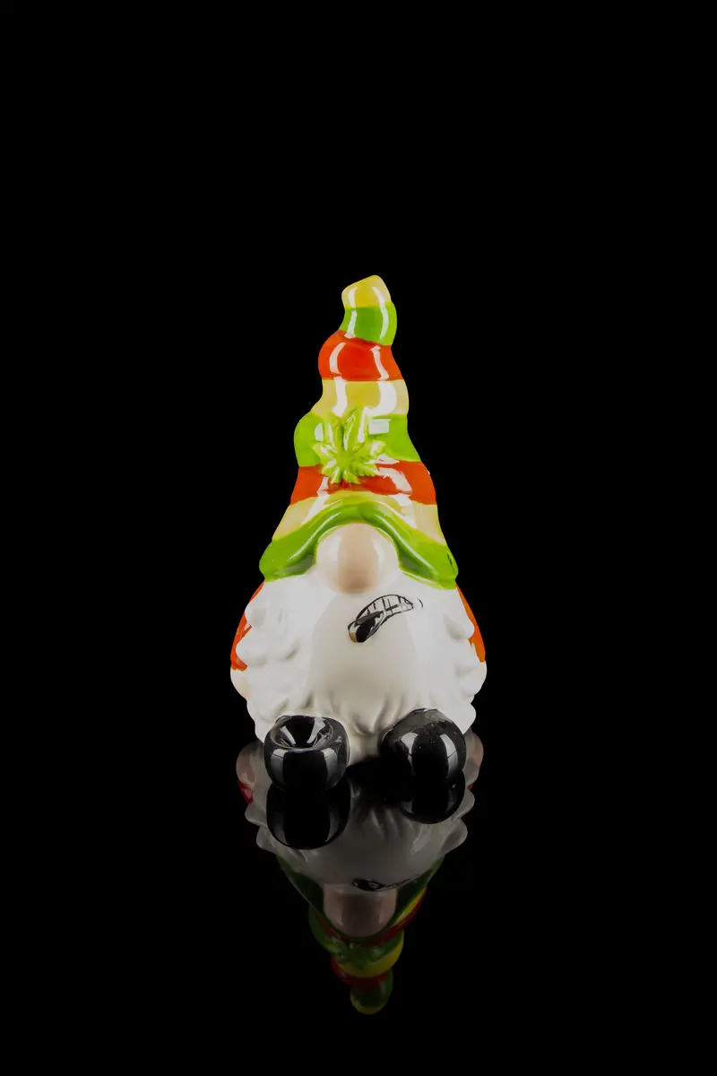 Gnome-Inspired Ceramic Pipe – Roast & Toast Whimsical Collection 1