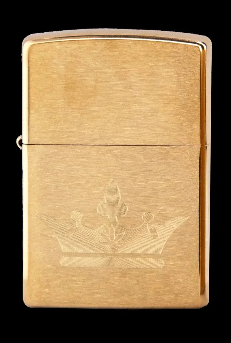 Golden Legacy Zippo Lighter – Queen Of Bud Artisan Edition 1