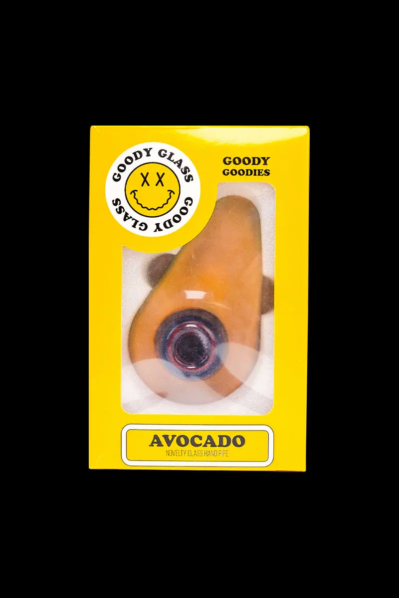Goody Avocado-Design Glass Hand Pipe 1