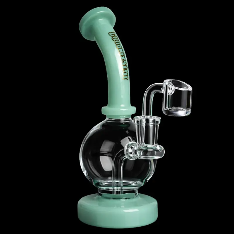 Green Flower Phoenix Star 7-Inch Shorty Ball Rig With Insert Perc