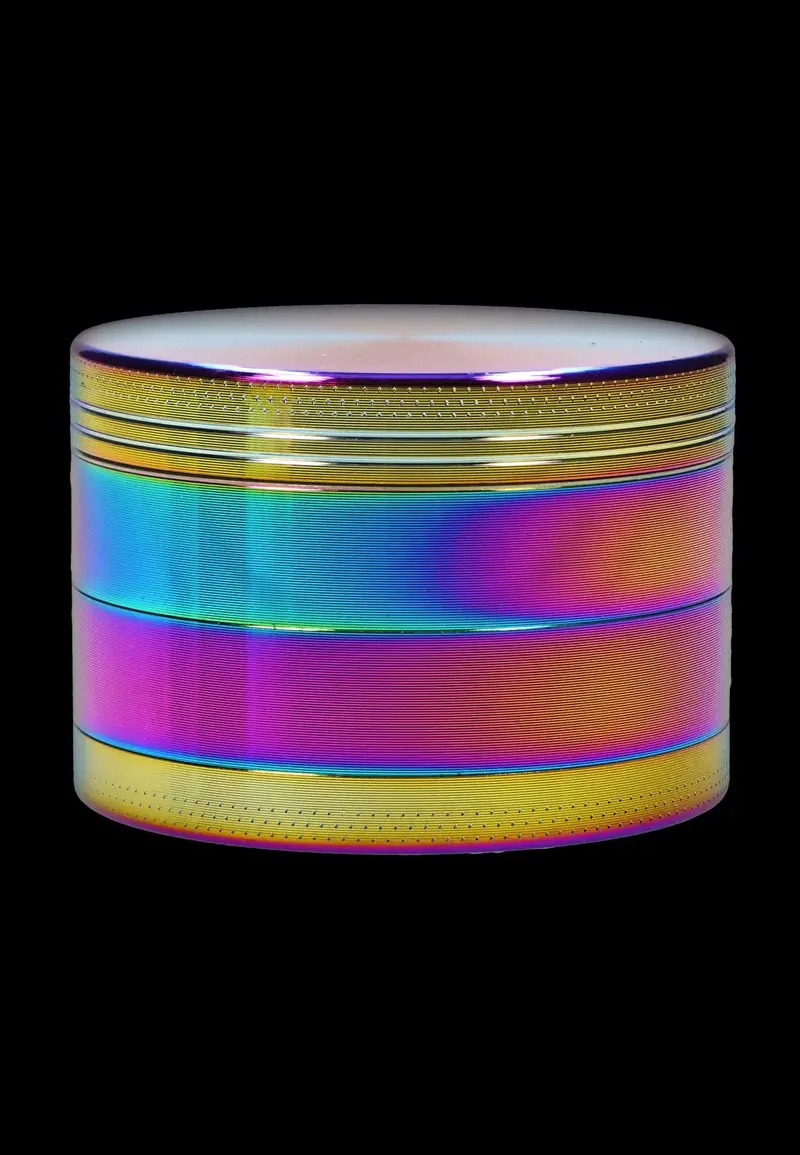 Grooved 3-Stage Herb Grinder – 52Mm By Smoke Cartel 1