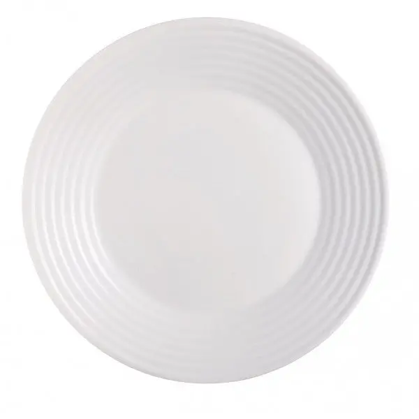 Harena 19Cm White Side Plate – Modern Ceramic Dishware 1
