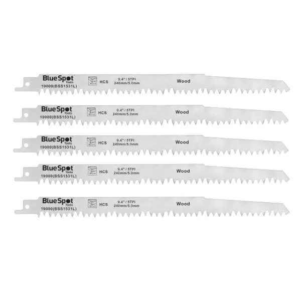Hcs Reciprocating Saw Blade – 5Mm X 240Mm For Fast Cutting 1