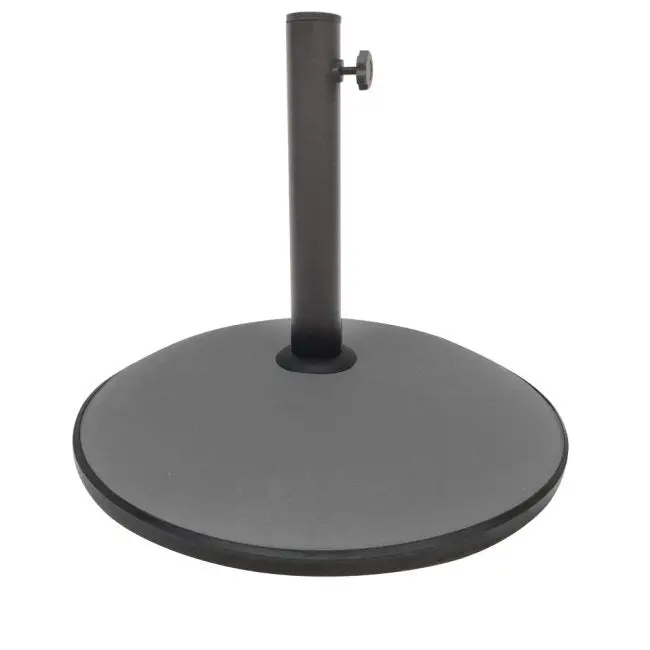 Heavy-Duty Stone Parasol Base – 15Kg Weighted Stand For Stability 1