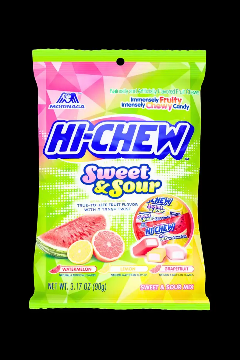 Hi-Chew Sweet & Sour Fruity Chewy Candy 1