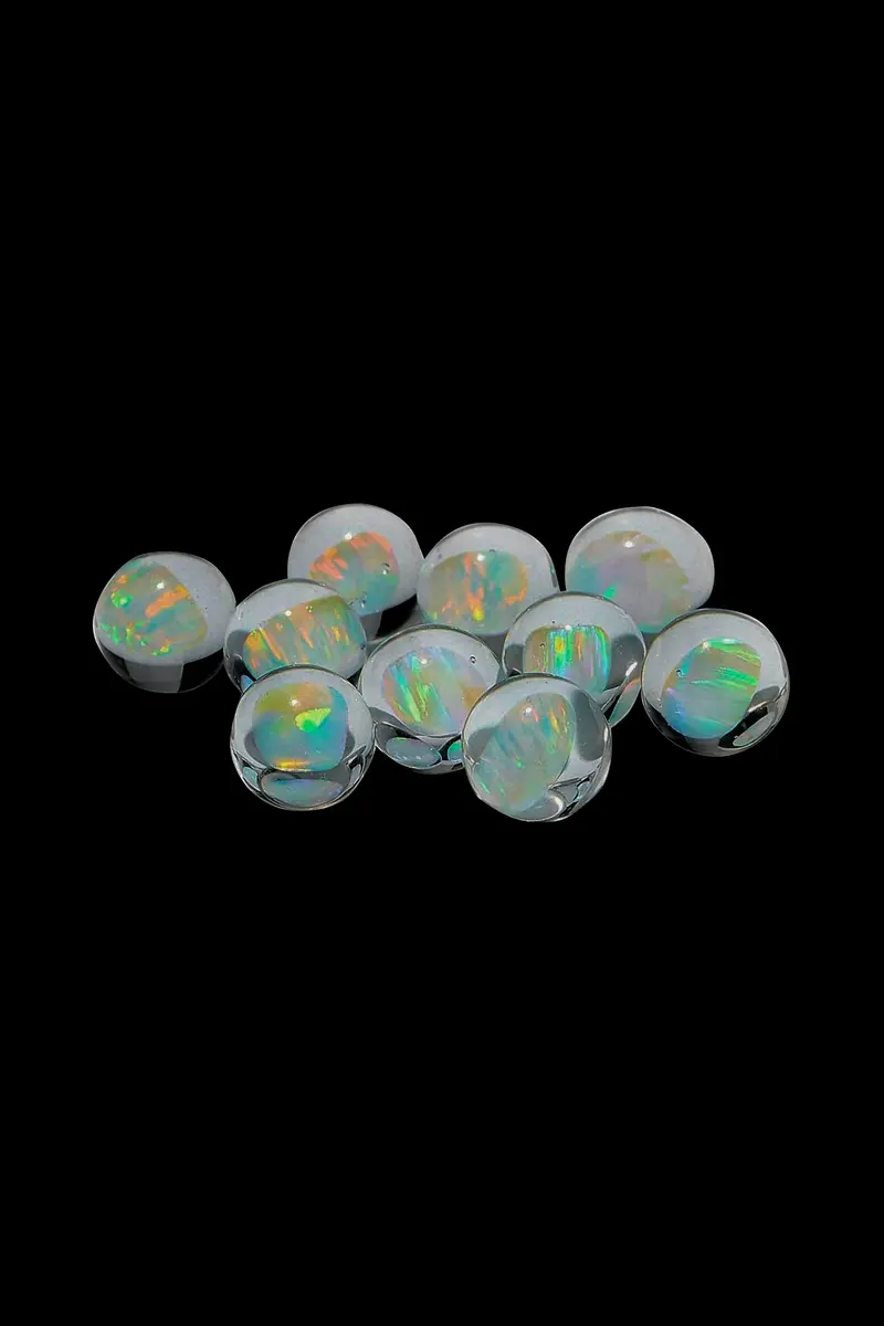 High Five White Opal Pearl Inserts For Dab Rigs 1