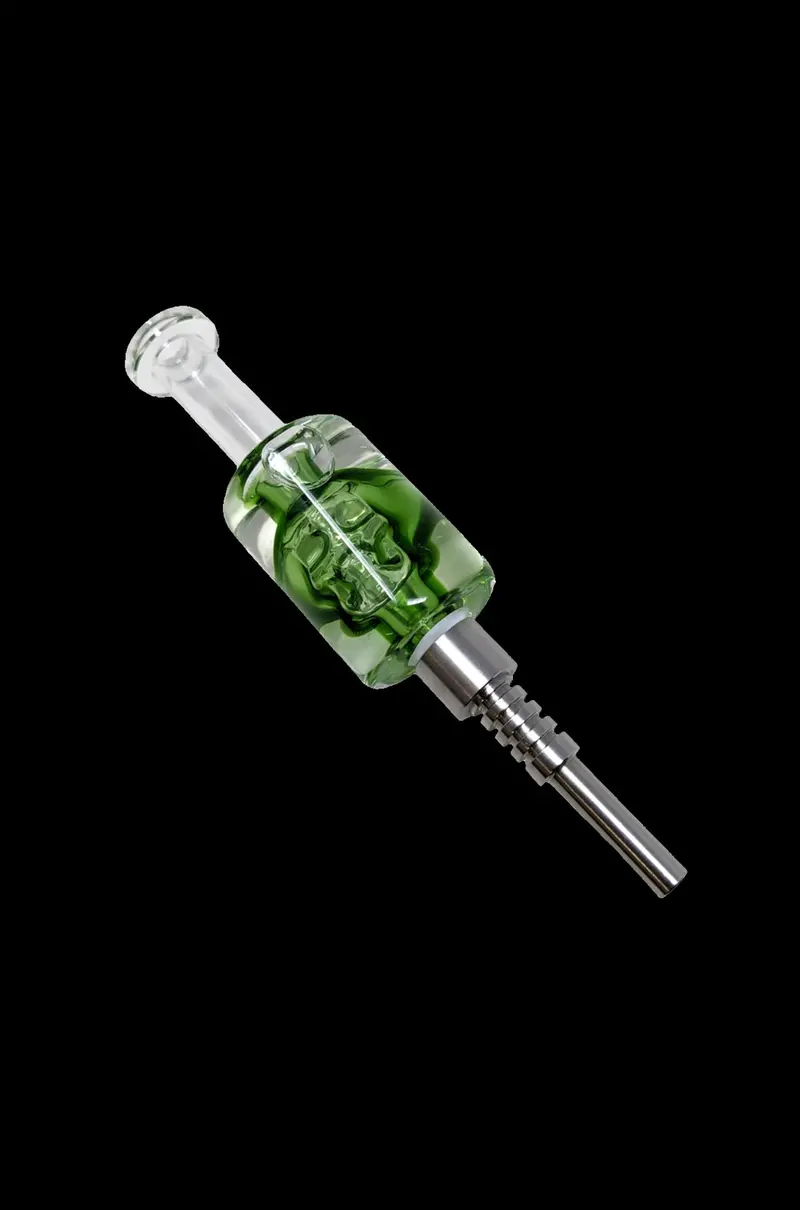High Point Glass Glycerin-Filled Skeleton Perc Nectar Collector Kit 1