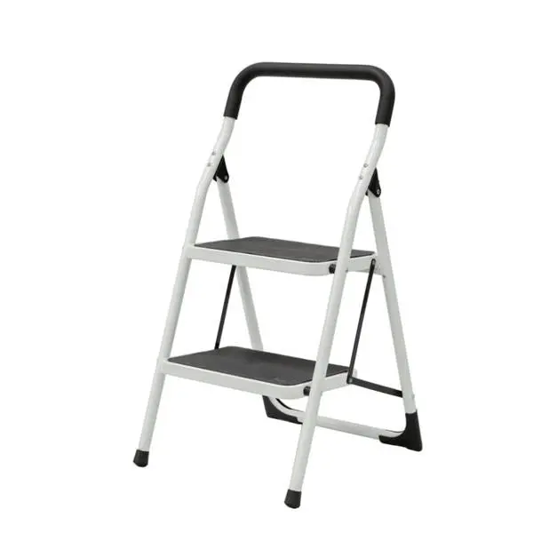 Home Décor Steel Household Step Stool – 2-Tread Design 1