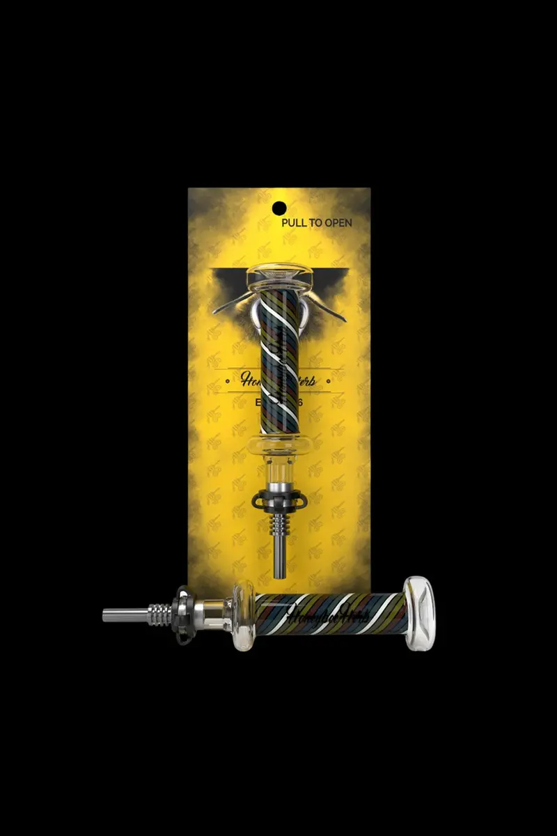 Honeybee Herb Candy-Striped Nectar Collector Dab Tool 2