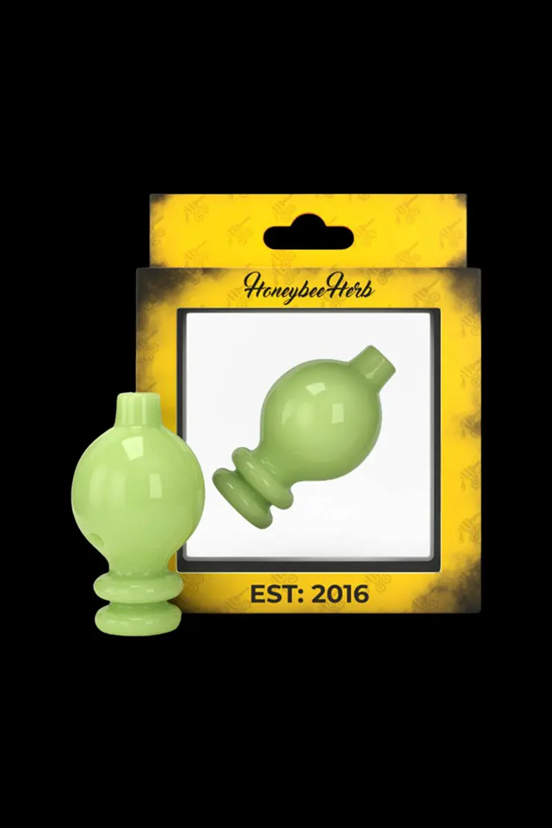 Honeybee Herb Milk Bubble Carb Cap – Frosted Dome For Diffused Draw 1