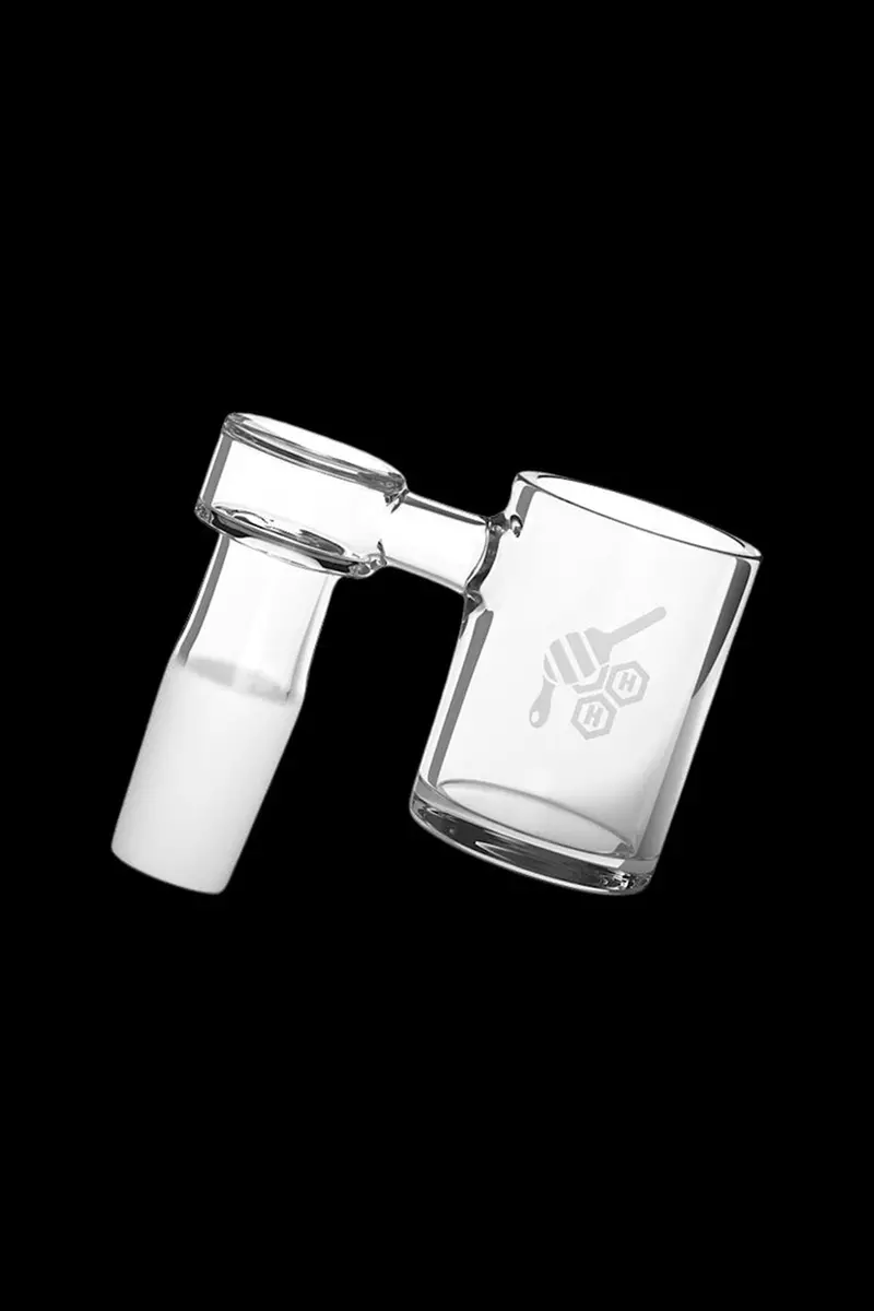 Honeybee Herb Original Yellow Line Sidecar Quartz Banger 1
