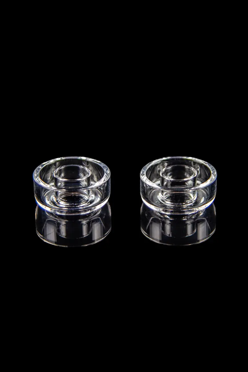 Honeybee Herb Quartz Dishes For Titanium 6-In-1 Hybrid – Two-Pack Replacement Inserts 2