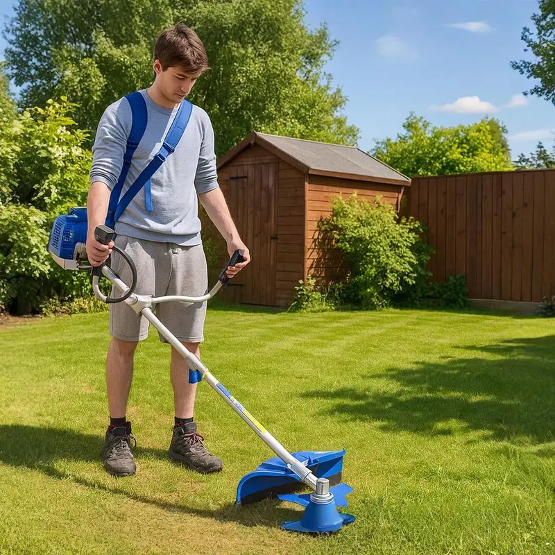 Hyundai 52Cc Petrol Brushcutter – Professional-Grade Garden Trimmer 1