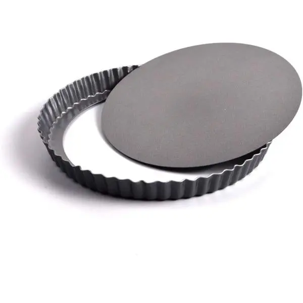 I-Bake 25 Cm Loose-Bottom Quiche Pan – Non-Stick Flan Tin 1