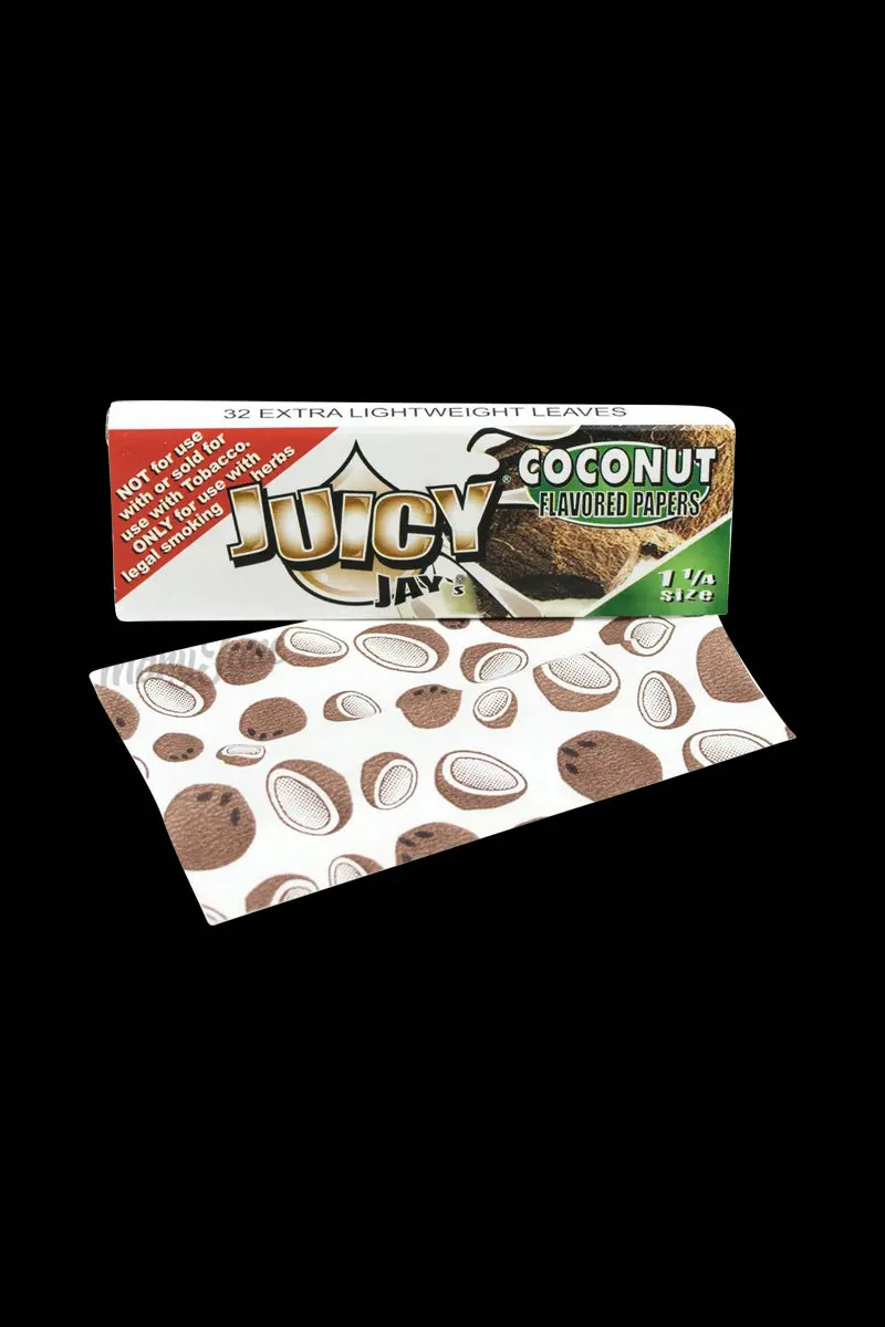 Juicy Jay’S Coconut Rolling Papers – 1¼-Inch 1