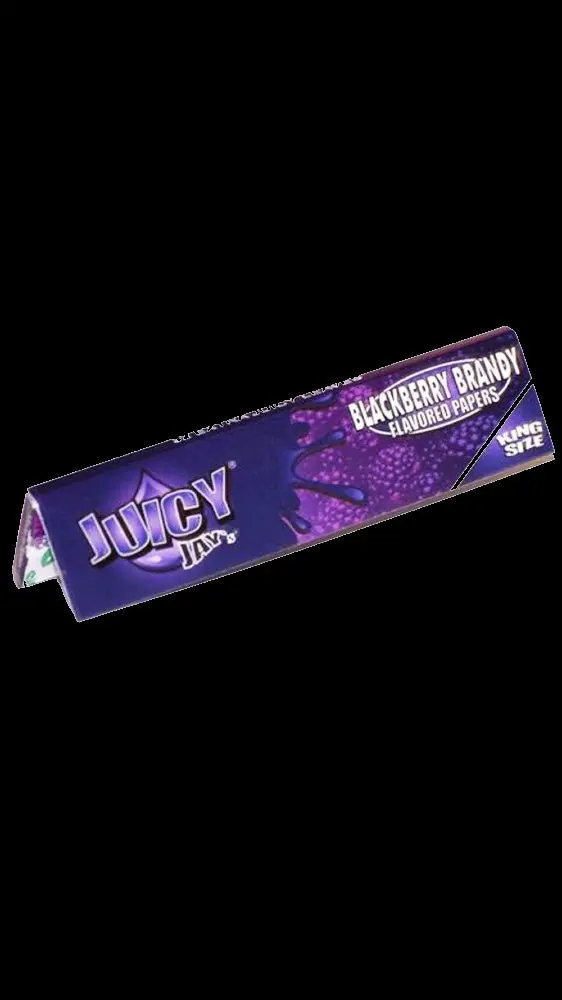 Juicy Jay’S King Size Rolling Papers – Blackberry Brandy 1