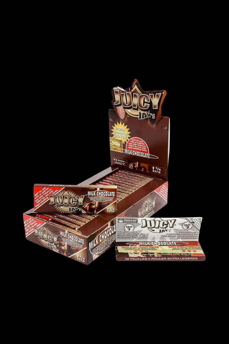 Juicy Jay’S Milk Chocolate Rolling Papers – 1¼-Inch 1