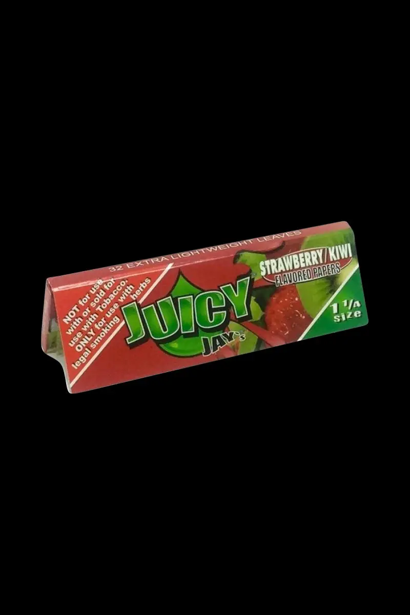 Juicy Jay’S Strawberry & Kiwi Flavor Rolling Papers – King Size 1