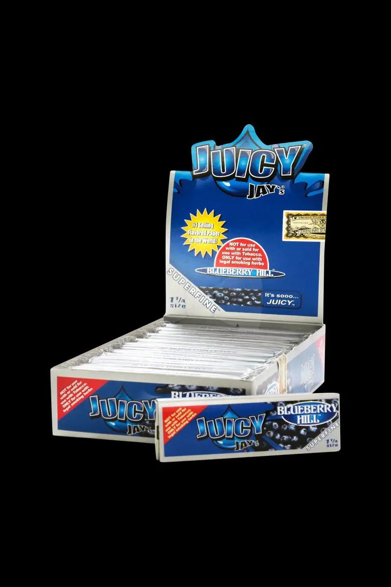 Juicy Jay'S Super-Fine Blueberry-Flavored Rolling Papers 1
