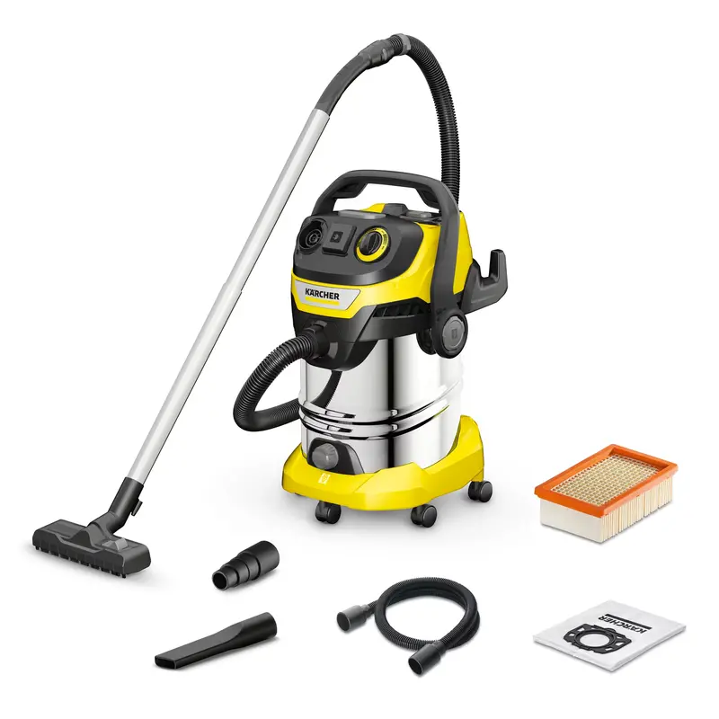 Kärcher Wd6 Professional Wet And Dry Vacuum Cleaner – 25L Capacity, Dual Function 1